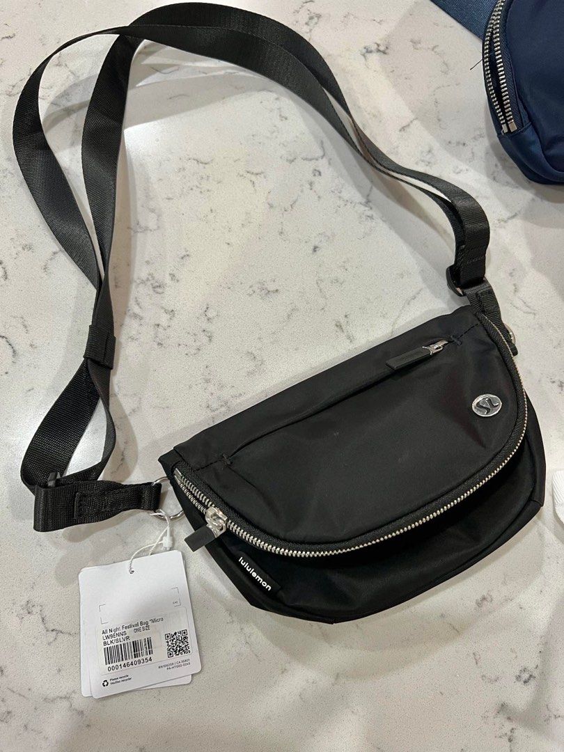 Lululemon (Category: Cross-body Bags) located in Manila. Submitted by pormada (Listing ID 1313233975, Image 3). Description: Lululemon All Night Festival Bag 100% authentic What you see is what you get Personally bought from lululemon outlet store in USA. Complete inclusions with price tag .