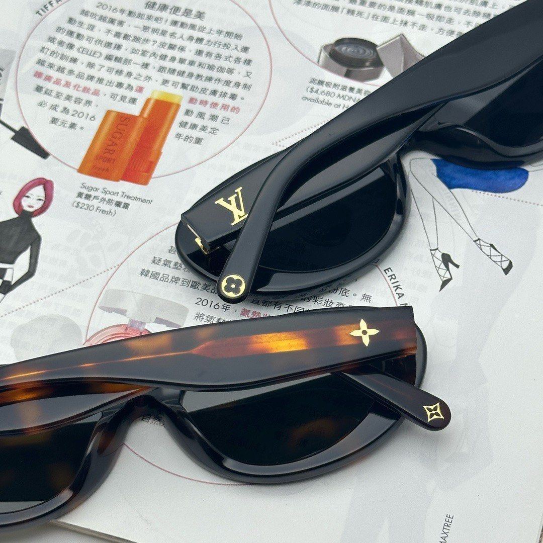 Ready Stock) LV Oval Sunglasses Z1981E 54-19-150, Women's Fashion