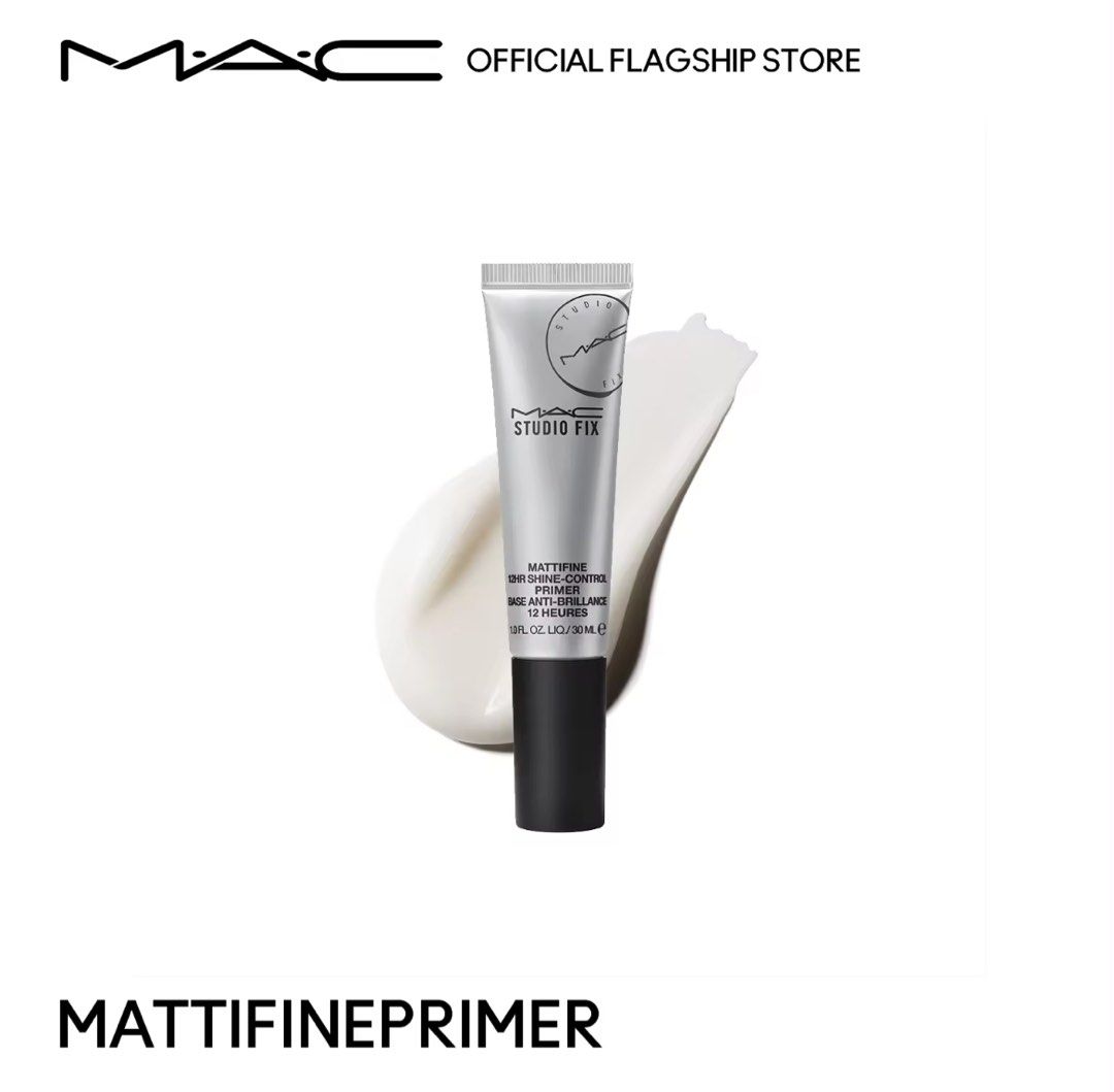 MAC STUDIO FIX MATTIFINE PRIMER (Category: Makeup) located in Manila. Submitted by ammakeup (Listing ID 1313379175, Image 3). Description: GET ONLY FOR 1700 (SRP IS 2,450)💋 Highlights • Type: Makeup Primer • Fomat: Full Size Makeup Primer, 30ml • A mattifying primer that delivers an all-day reduction in the appearance of pores, controls oil and shine, and promises an improvement in skin texture for up to six hours. Description The ultimate sidek