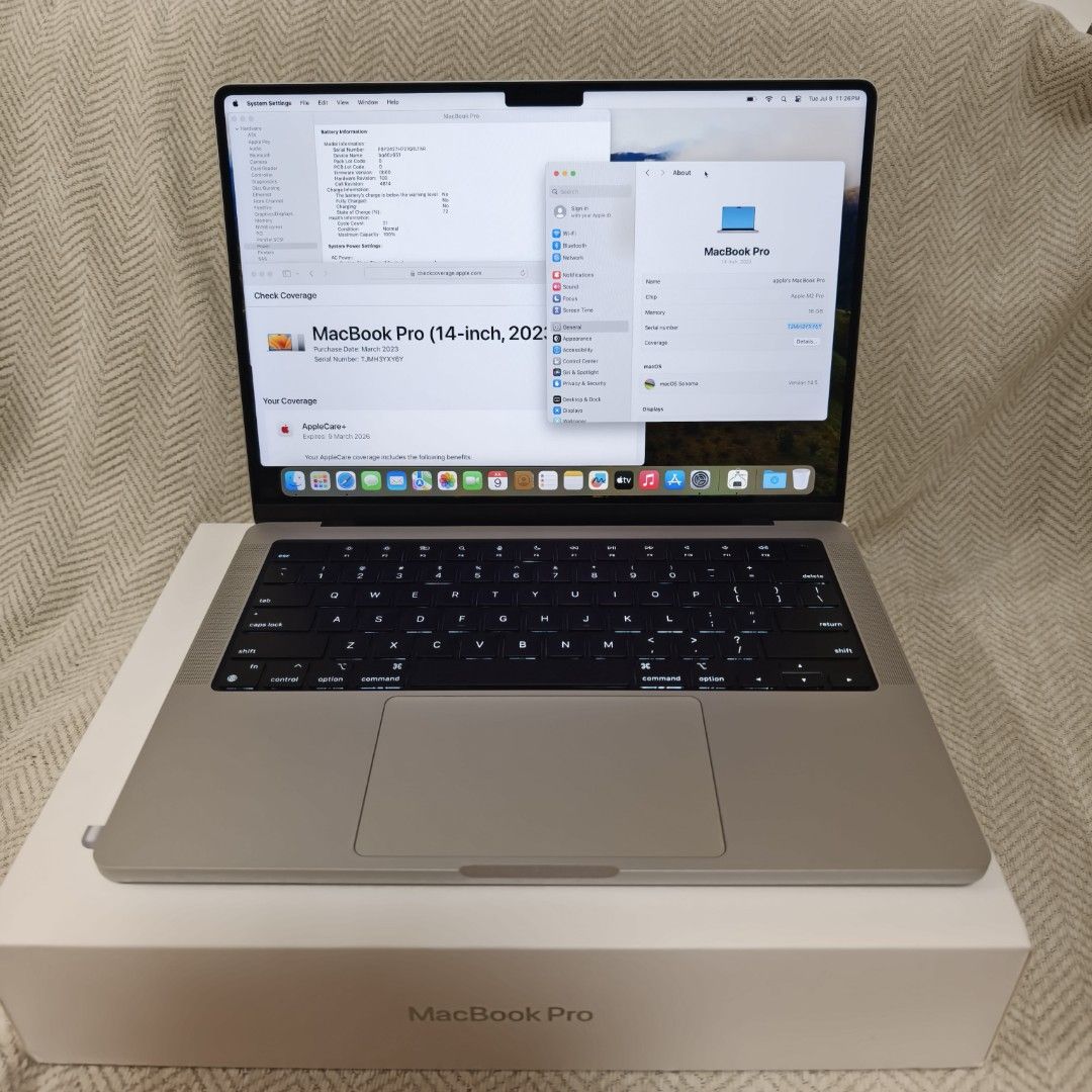 14インチMacBook Pro [整備済製品] 10コアCPUと16コアGPUを搭載