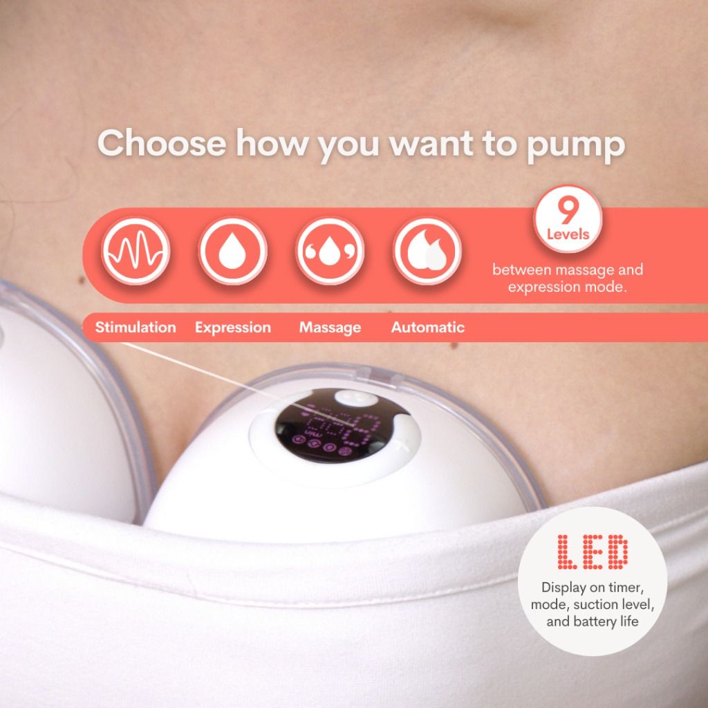 Mamme Hush Wearable Breast Pump (Category: Breastfeeding & Bottle Feeding) located in Cagayan de Oro. Submitted by tcybanez (Listing ID 1313285476, Image 2). Description: RFS: Not my Breastfriend. Original Price: ₱2,999.00 It is only used ONCE. Bought on May 29, 2024 at Sh0pee. Pump comfortably anytime and anywhere and enjoy the discretion of quiet daytime and nighttime breast pumping at just 45dB with Mamme HUSH Wearable Breast Pump. Choose how 