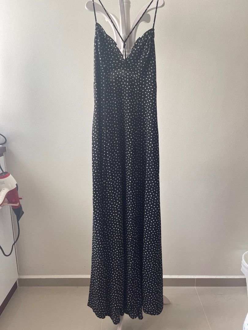 Max studio polka dot dress discount
