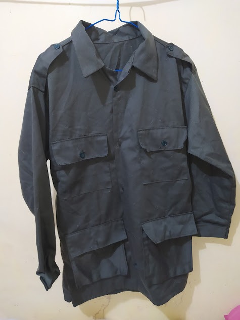 MIlitary Training CAT/COCC/ROTC Fatigue Top and Bottom, Men's Fashion ...