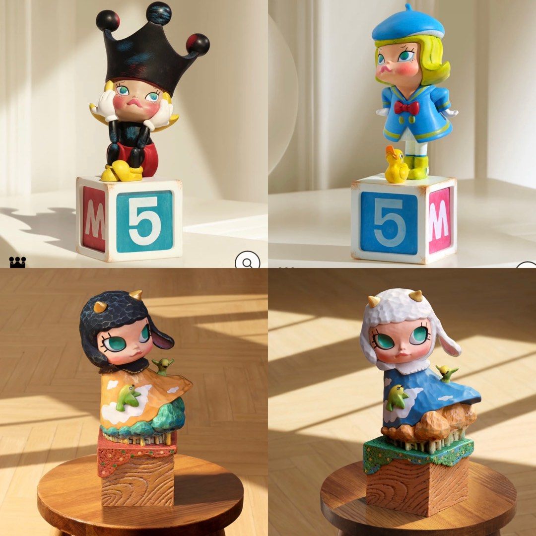MOLLY Anniversary Statues Classical Retro 2 Series Figures