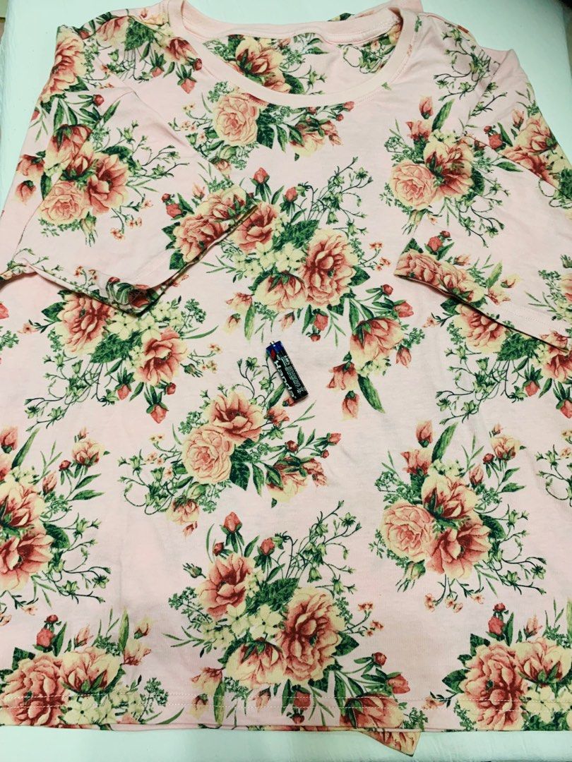 Mommy Next direct short pyjamas pyjamas flower pattern Babies Kids Babies Kids Fashion on Carousell