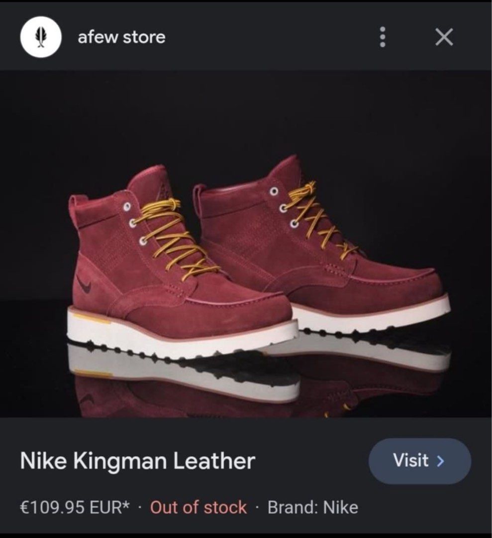 Nike kingman leather online