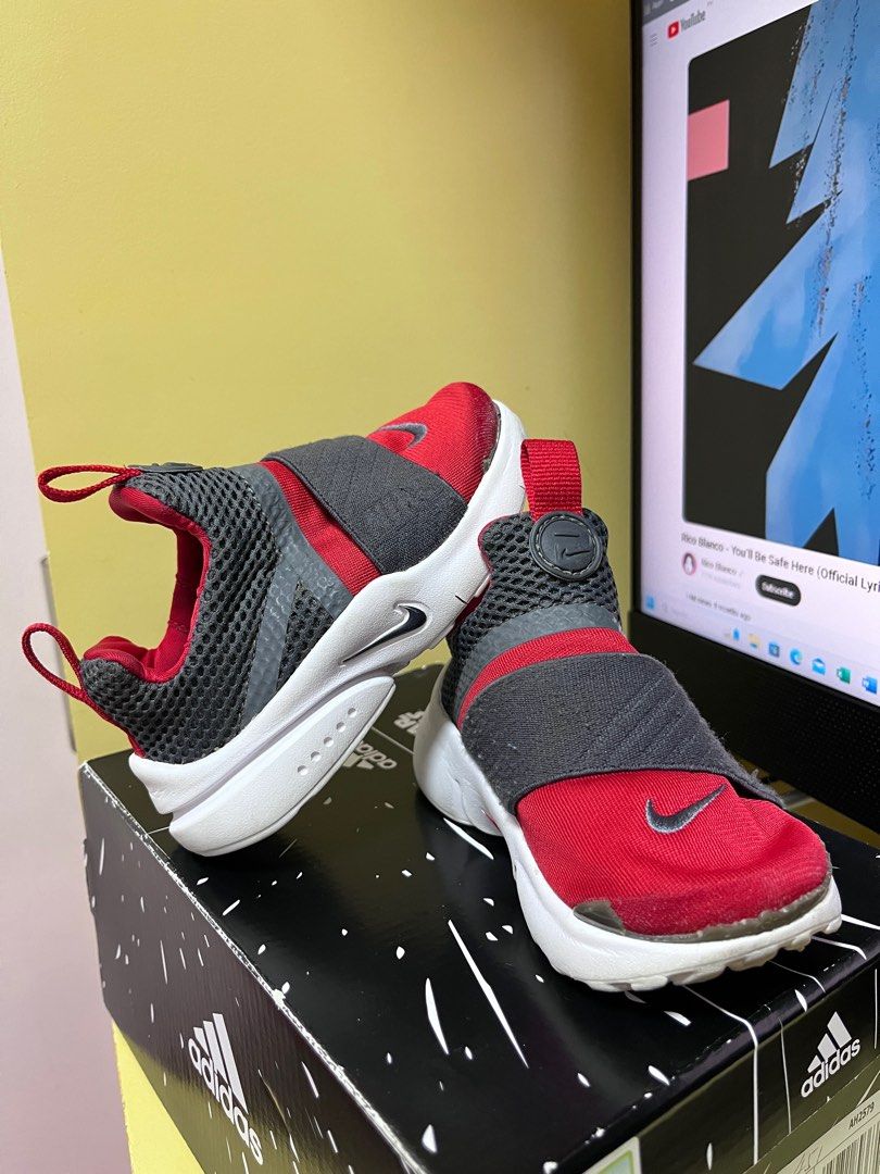 Nike Presto Extreme Dark Gray Babies Kids Babies Kids Fashion on Carousell