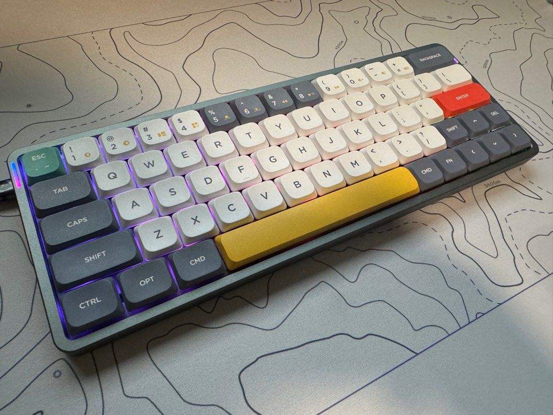 Nuphy Air60 (V1) Wireless Mechanical Keyboard - Brown Switches 