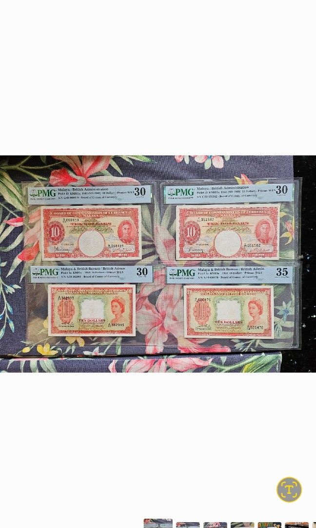 Old notes (Category: Currency) located in Singapore. Submitted by johnsons2020 (Listing ID 1313302528, Image 1). Description: Old notes.