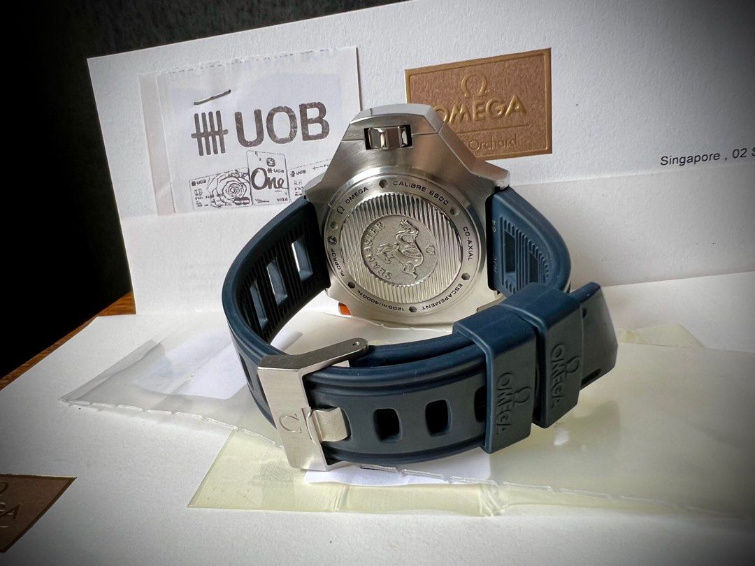 Omega Ploprof 1200m 600m Seamaster Isofrane Strap 24mm Omega Watch