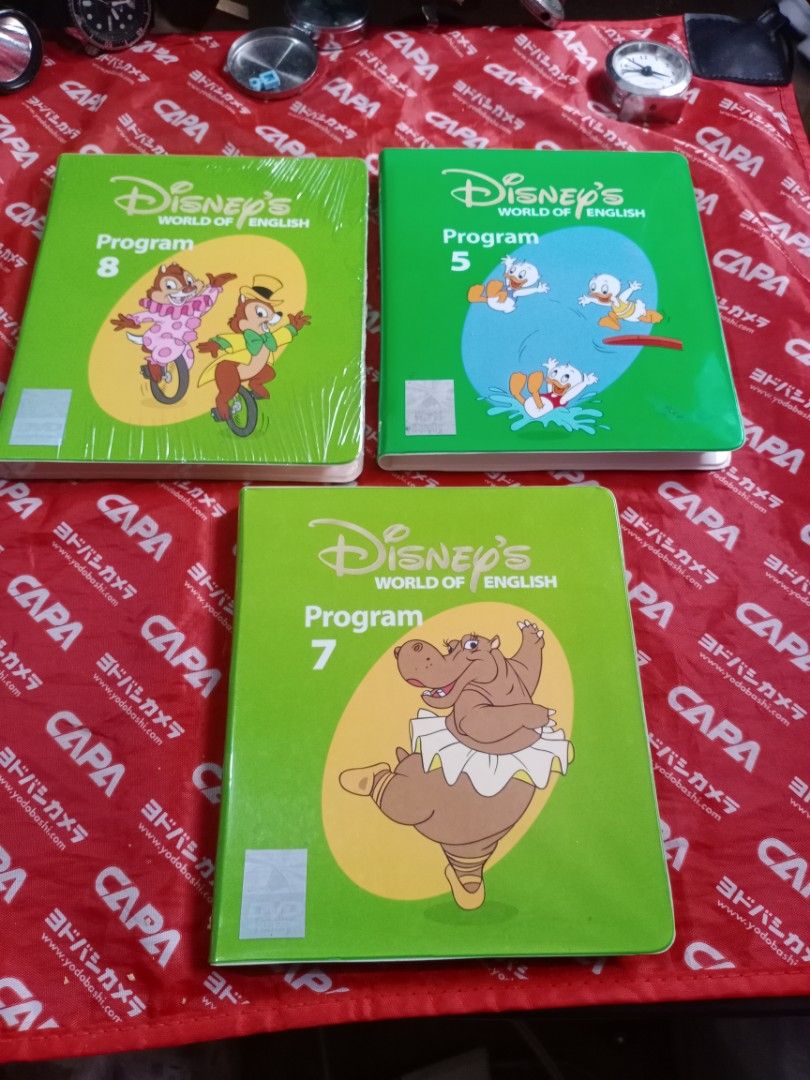 Original Disney's World of English DVD, Hobbies & Toys, Music