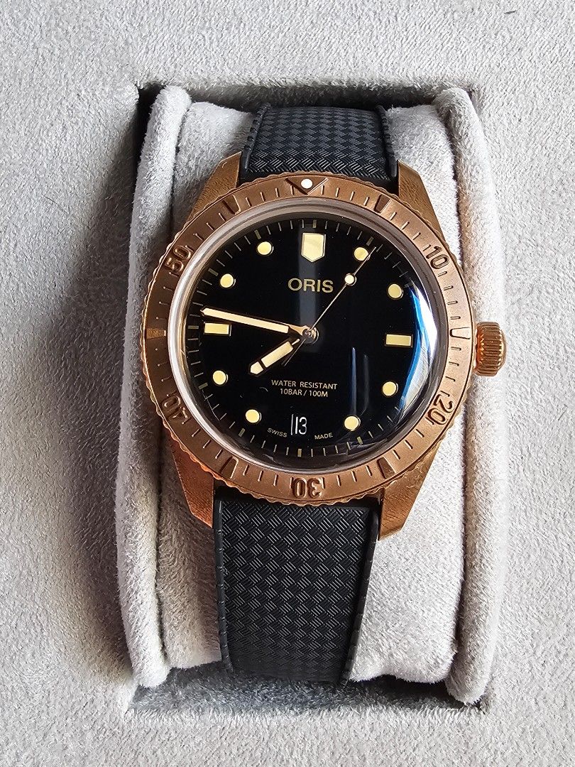 Oris two tone bronze shop