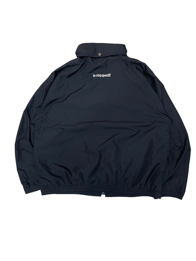 P25 LE COQ SPORTIF MADE IN JAPAN WINDBREAKER JACKET BLACK Men s Fashion Coats Jackets and Outerwear on Carousell