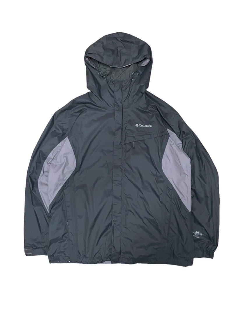 P26 COLUMBIA OMNITECH WATERPOOF ANORAK TACTICAL JACKET GREY