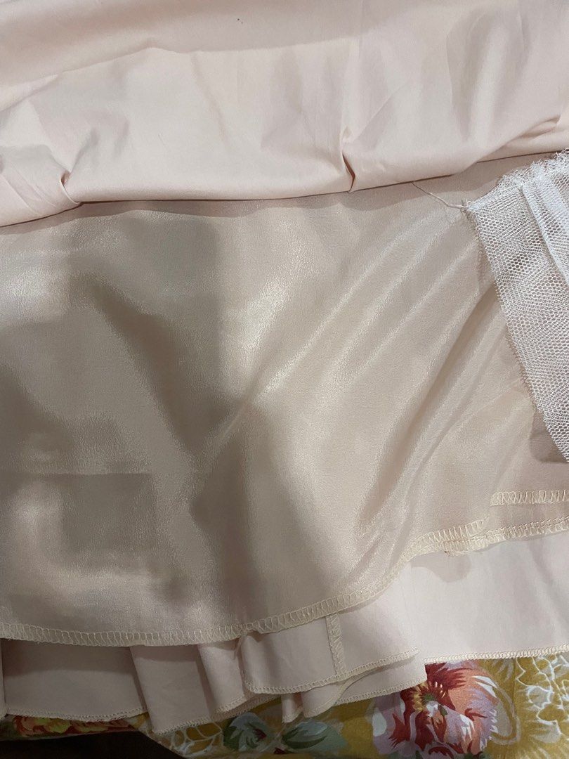 Pastel Pink Dress (Category: Dresses) located in Manila. Submitted by adrchn (Listing ID 1313341849, Image 2). Description: - used only once - bought from ig shop - gartered waist - has layers for the skirt inside - fits M frames - ZY Princess Brand (with tag) ☆ measurements ☆ Bust: 32" Waist: 24-30" Length: 34.5".