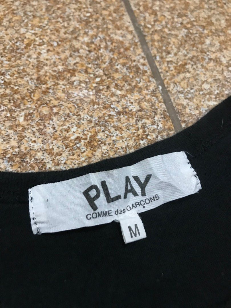 Cdg splatter tee deals