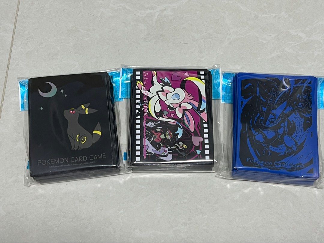 sylveon card sleeves Card Sleeves Premium Gloss Sylveon Type Stellar Pokémon Card Game |  Authentic Japanese Pokémon TCG Sleeves main image 1
