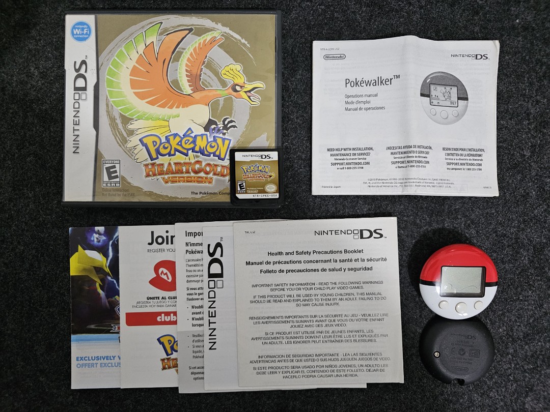 Pokemon HeartGold, Video Gaming, Video Games, Nintendo on Carousell