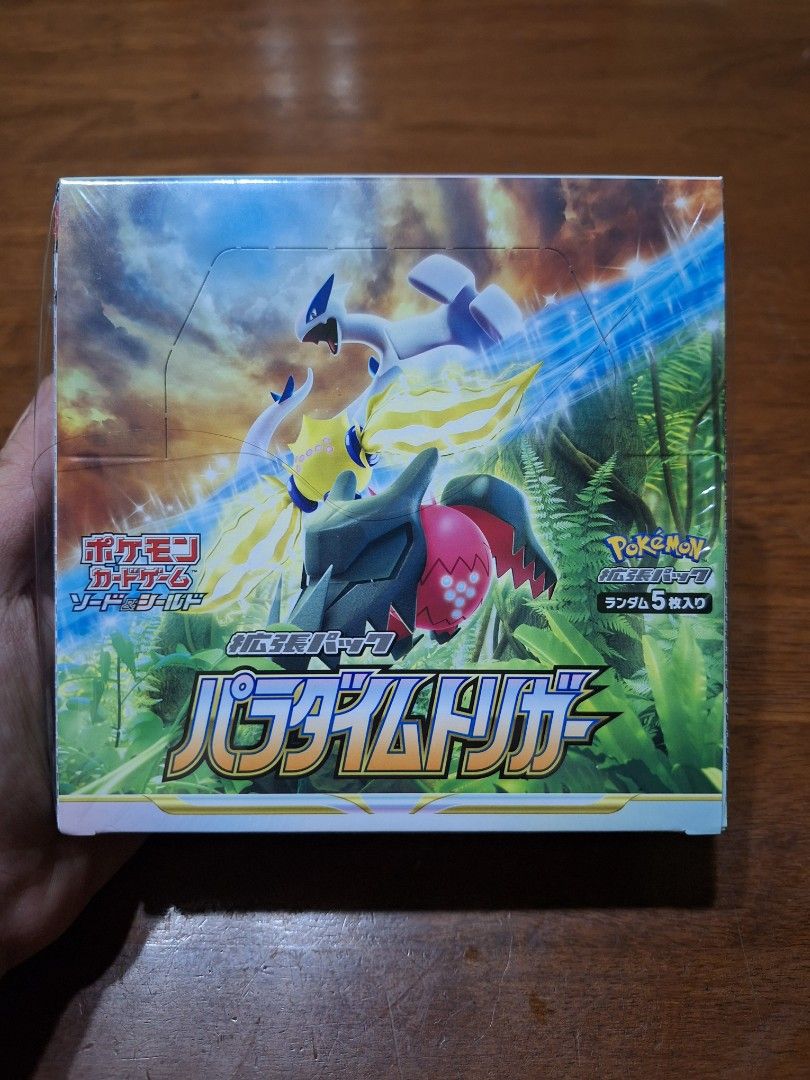 Shrinked] Pokemon Paradigm Trigger Booster Box, Hobbies & Toys, Toys &  Games on Carousell