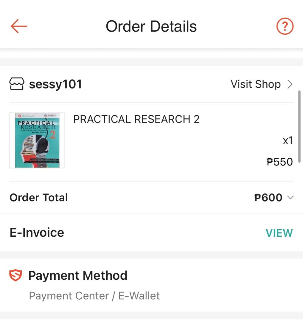 Practical Research 2 (Cristobal) (Category: Textbooks) located in Las Pinas. Submitted by jamesmortilla (Listing ID 1313379670, Image 2). Description: Practical Research 2 (Cristobal) - No writings or markings in the book - SRP: 550 - Cover corner folds (only little) rfs: decluttering Slightly Negotiable Payment methods: Gcash (payment first) Delivery via Lalamove or J&T..