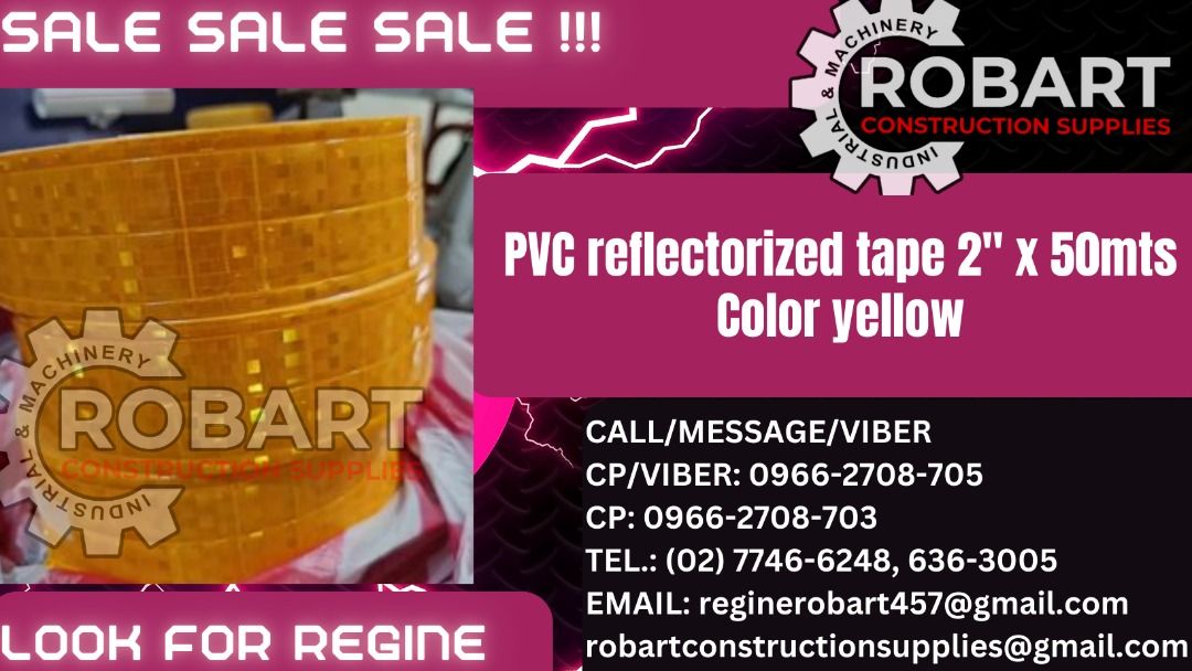 PVC reflectorized tape 2