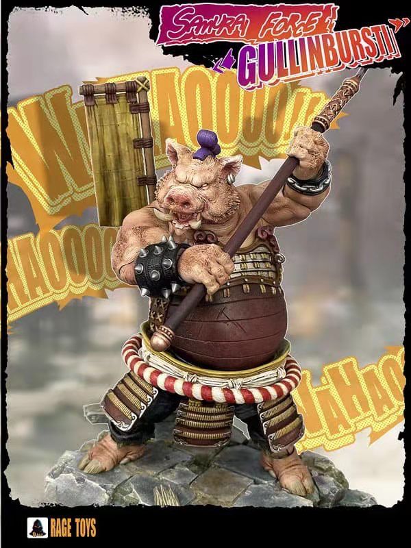 [Q2 2025] Rage Toys Samurai Force Wave 4 1/12 Gullinbursti, Hobbies ...