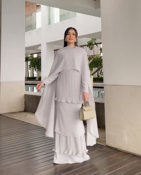 Qiszar Maia Luxe Women s Fashion Muslimah Fashion Baju Kurung sets on Carousell
