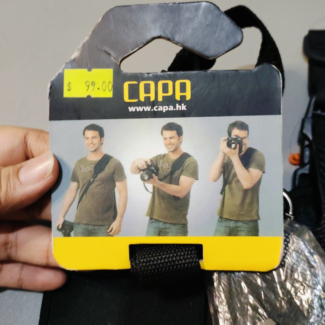 Quick strap for digital camera (Category: Camera Bags & Carriers) located in Manila. Submitted by imperialfeline (Listing ID 1313415513, Image 1). Description: from hk box.