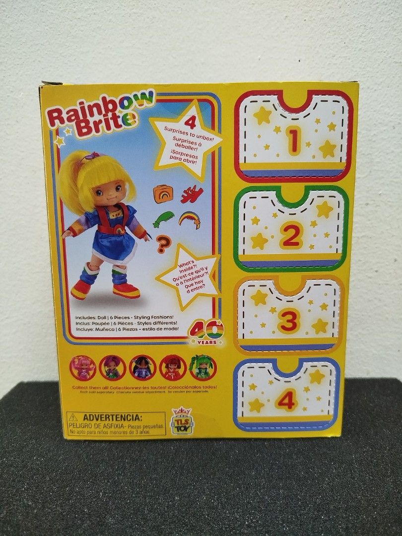RAINBOW BRITE by Loyal Subjects (Category: Figurines & Statues) located in Makati City. Submitted by twentyfourteen (Listing ID 1313272382, Image 2). Description: Rainbow Brite by Loyal Subjects • 5.5 inch fully poseable, 29 points of articulation • Outfits and accessories are interchangeable.