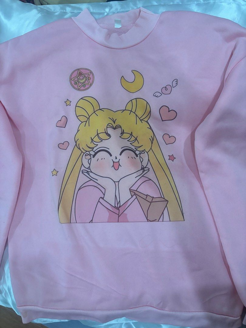 Sailor Moon Pink Sweater