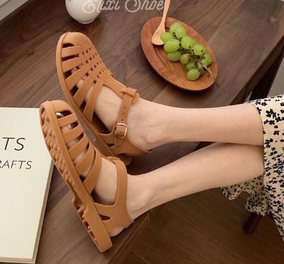 Korean jelly shoes discount