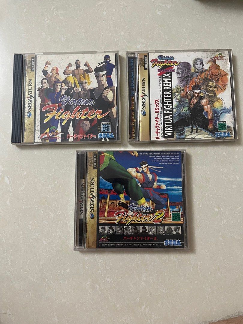 Sega saturn virtua fighter set, Hobbies & Toys, Toys & Games on Carousell