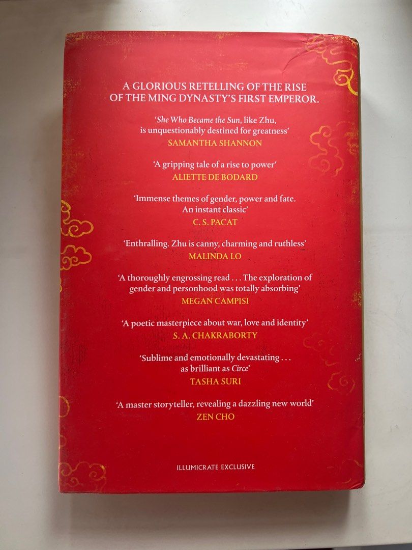 She Who Became the Sun (Illumicrate Ed.) (Category: Storybooks) located in Makati City. Submitted by aintitnikki (Listing ID 1313257500, Image 3). Description: Kindly check photos for flaws. But secondhand from another seller Rfs: Moving houses, need to let go of some books.