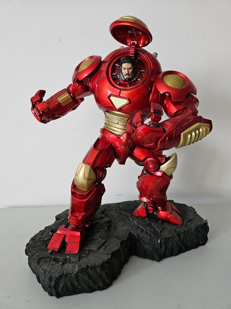 Sideshow Iron Man Hulkbuster Comiquette Stark Avengers Statue Toys