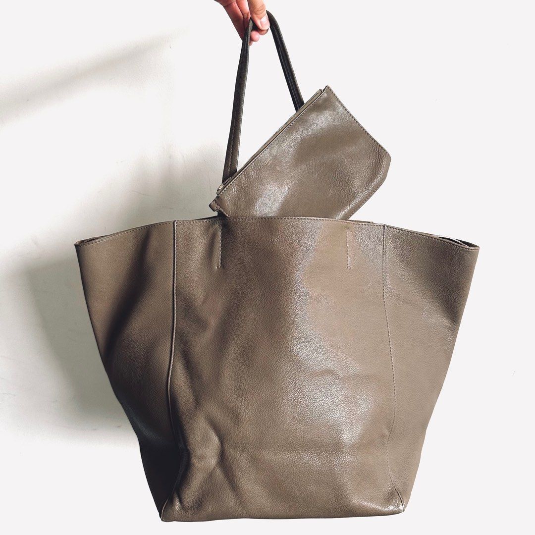 Celine calfskin tote deals