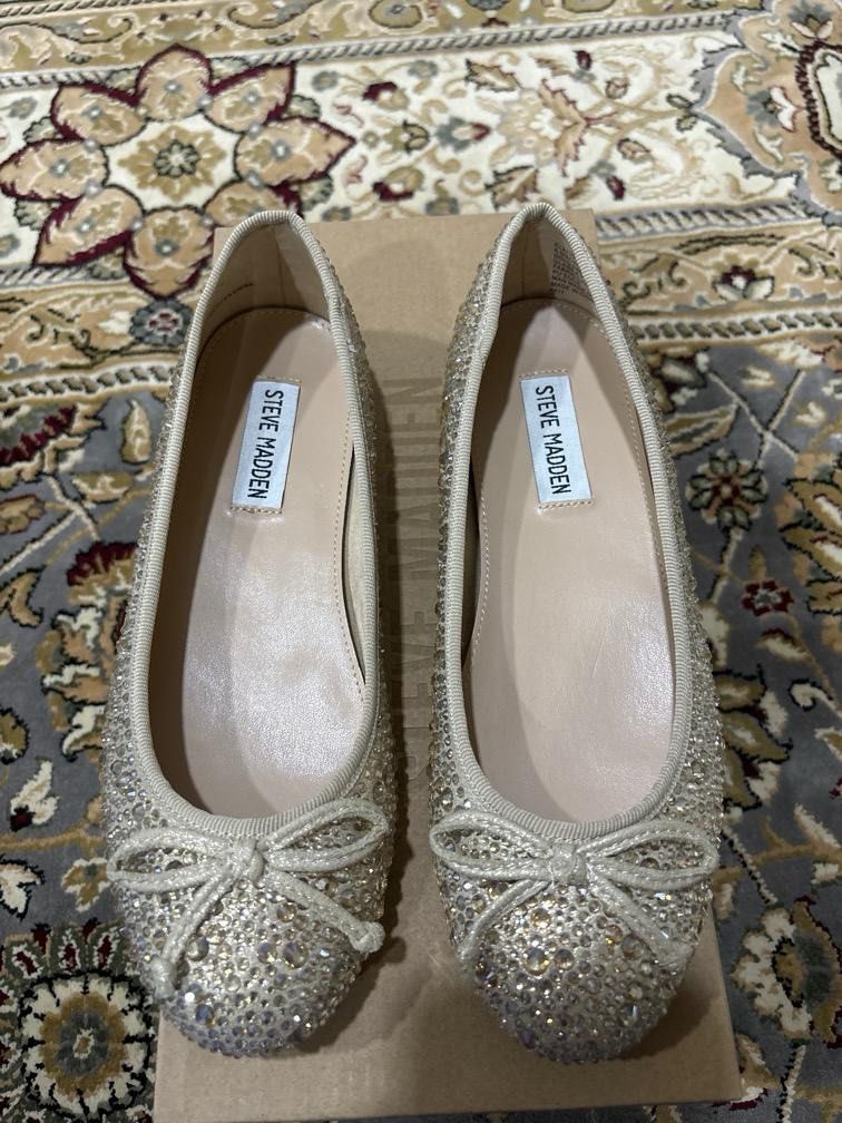 Steve madden sequin flats best sale