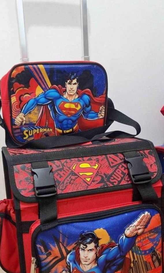 Superman Trolley Bag Everything Else Others on Carousell