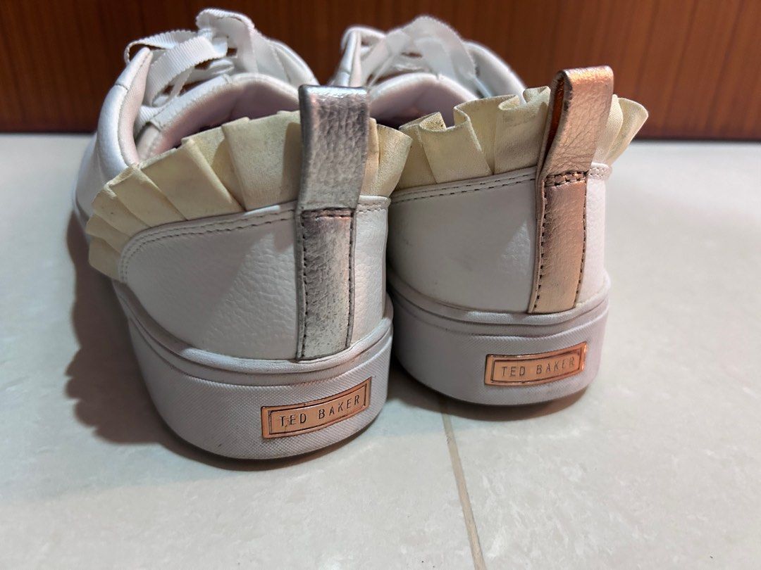 Astrina ruffle detail trainers online