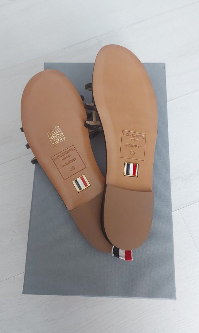 Thom Browne women's sandals (Category: Sandals) located in Paranaque City. Submitted by _mdv_ (Listing ID 1313269838, Image 2). Description: brand new womens sandals authentic Thom Browne size 38 retails between 35 to 40k.