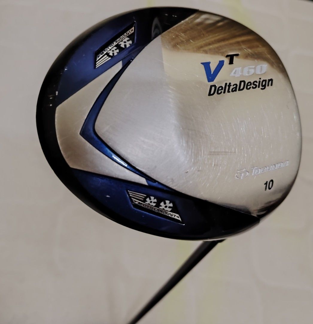 Tobunda VT460 Delta Design 10° Driver Regular Graphite Shaft Tobunda Grip Tobunda VT460 Delta Design 10° Driver Regular Graphite Shaft Tobunda Grip