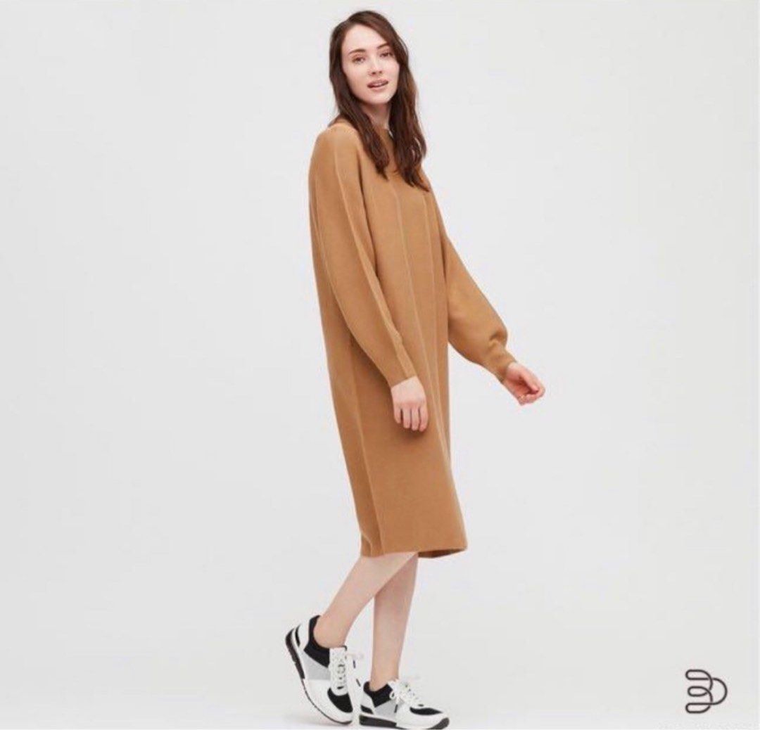 uniqlo knit dress, Women's Fashion, Dresses & Sets, Dresses on Carousell