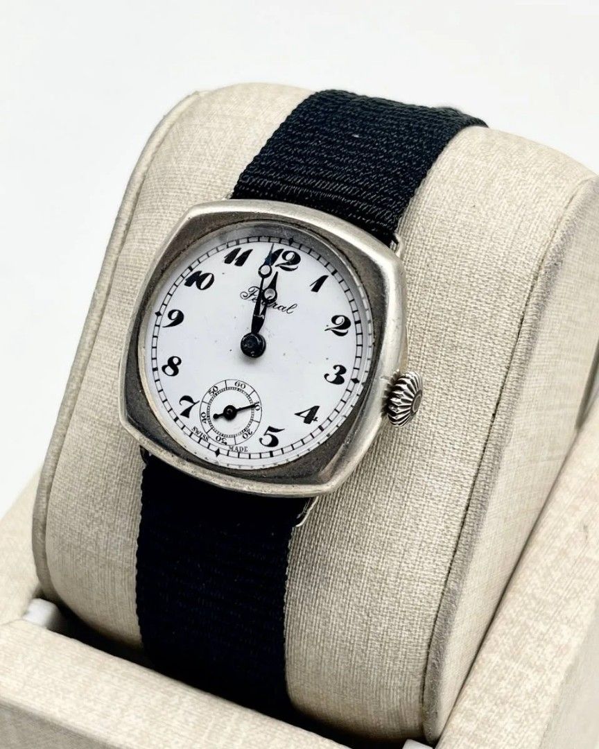 Vintage Federal White Dial Strap (Category: Luxury Watches) located in Manila. Submitted by _classicwatchcollection (Listing ID 1313279412, Image 3). Description: FS: Vintage Federal White Dial Strap Php: 15,000 Condition: 8/10 Swiss Made Unit only. Pm or Contact 09063027061 for inquiries..