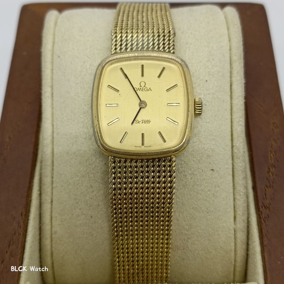 Vintage Omega De Ville Quartz (Category: Women's Watches) located in Quezon City. Submitted by blck.watch (Listing ID 1313270004, Image 1). Description: FS: Vintage Omega De Ville Quartz Php 11,000 Condition: 9/10 Ref: 791.036 Case size: 22mm Links: Stainless Steel Unit Only. PM or contact 0956-055-2355 for inquiries. Meetup in Metro Manila. Thanks!.
