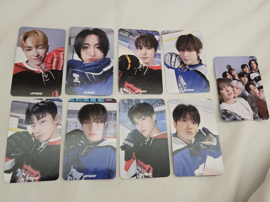 Ateez upscaled atiny Zone Jpn Photocards