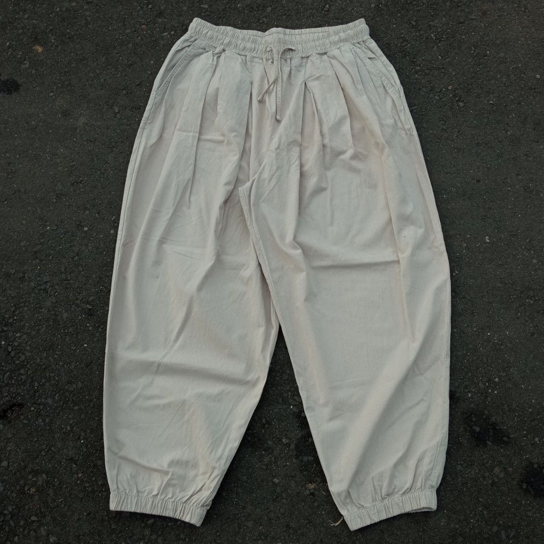 【WV PROJECT】25SS★ Pastel Wide Balloon Pants WV Project Wide Leg Balloon Pants, Fesyen Pria, Pakaian