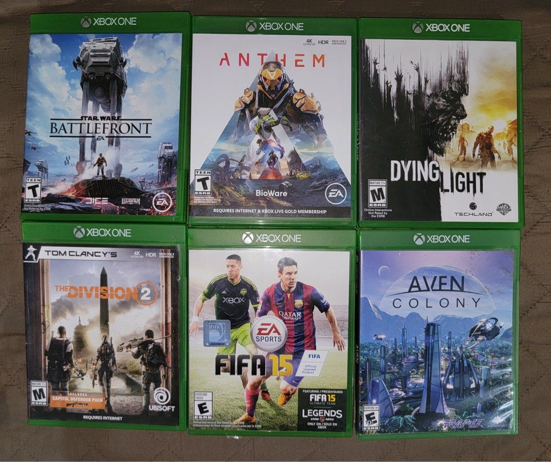 XBOX ONE X 1TB with (2) Wireless controllers and 6 games (Category: Xbox) located in Pasig City. Submitted by gracegorgeous (Listing ID 1313264294, Image 3). Description: XBOX ONE X 1TB with (2) Wireless controllers includes XBOX One games. 10,000k PHP GCash accepted (2) Wireless Controller with charge cords, and 2 Batteries. - HDMI and console power cord. Original XBOX console box Not included. Includes: (5) XBOX ONE Games original covers and al