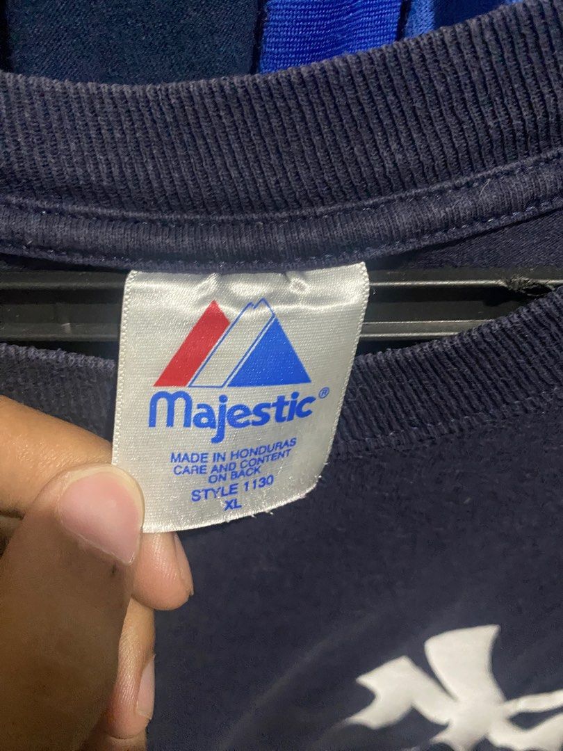 Yankees derek jeter nyy majestic (Category: Tshirts & Polo Shirts ) located in Bulacan. Submitted by ibethatprettymtf (Listing ID 1313377467, Image 2). Description: Crack prints.