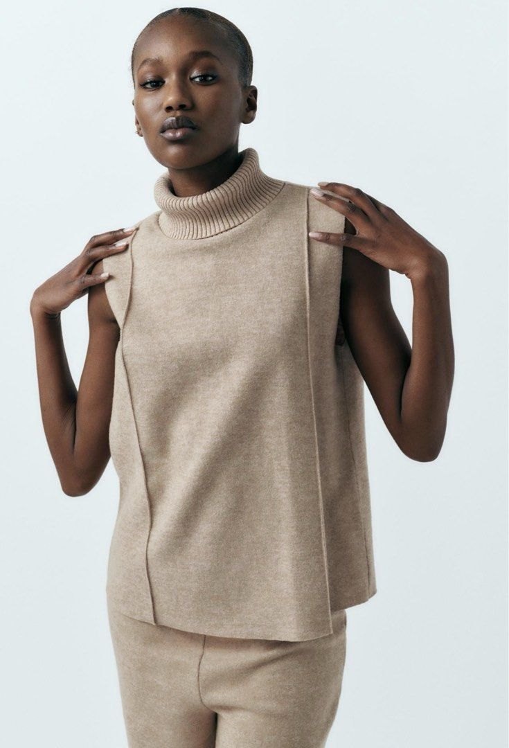 Zara roll neck cheap