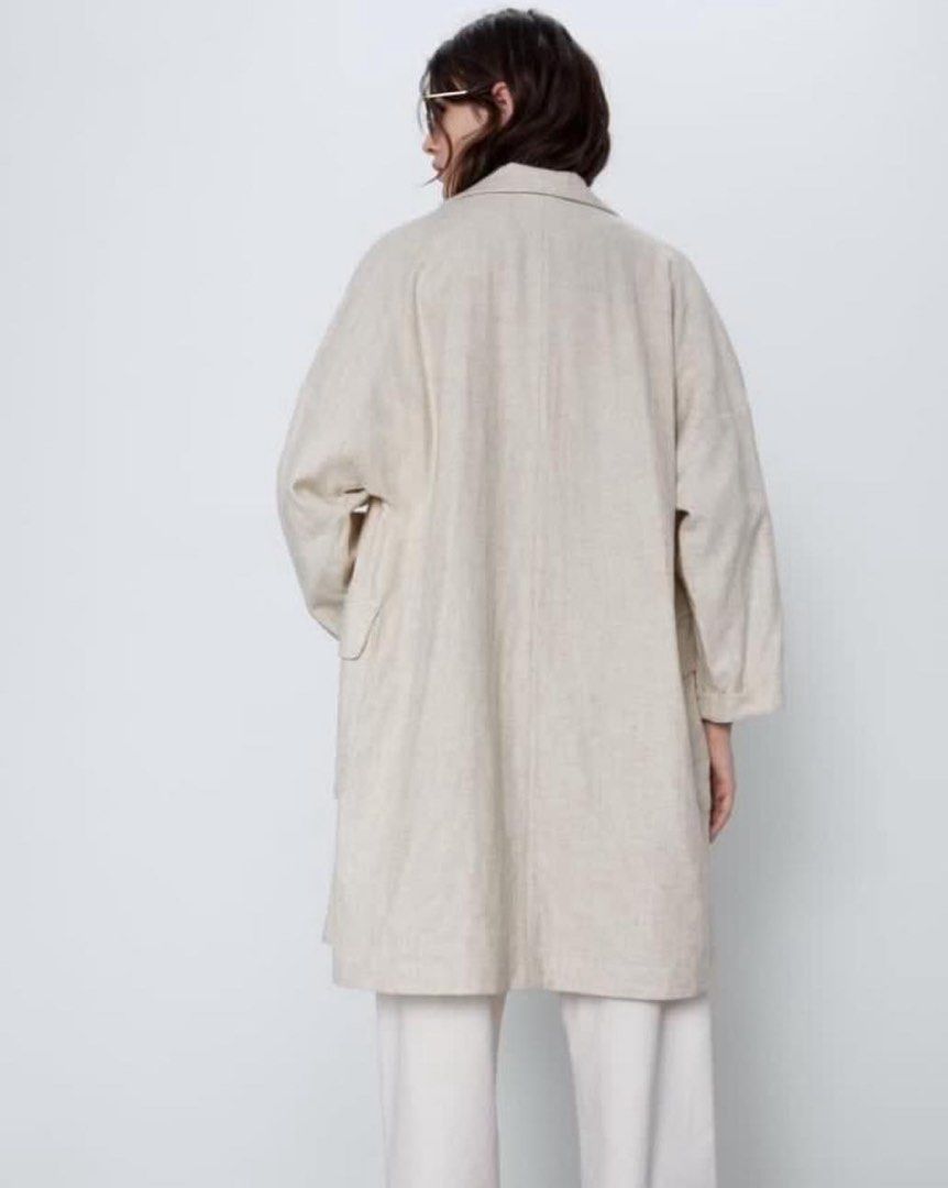 Zara rustic coat sale