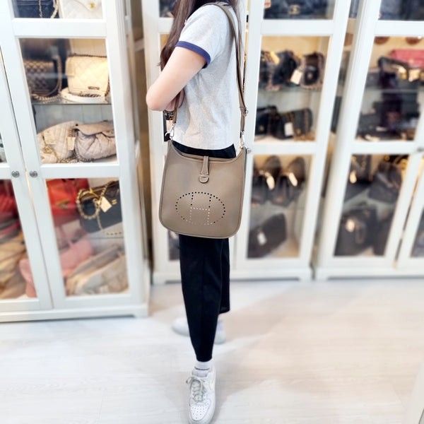 hermes mini evelyne on model